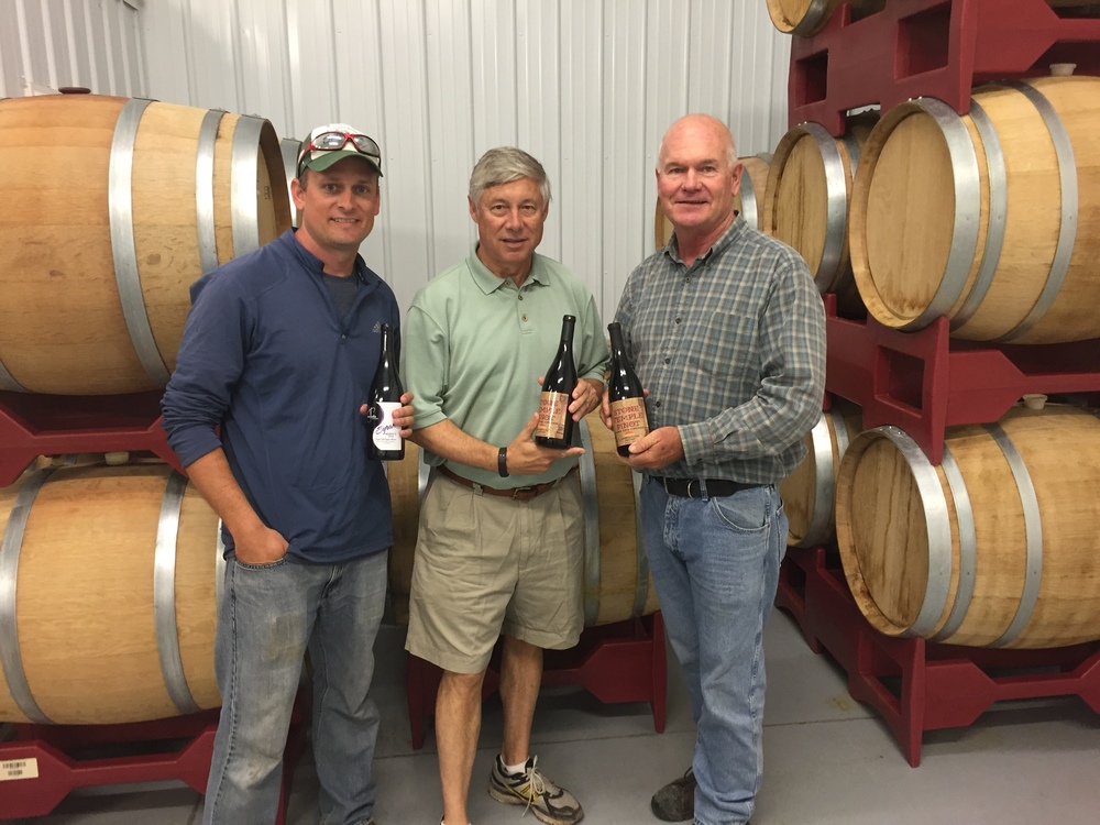 Our favorite Congressman, Fred Upton, congratulates us on our newest Gold Medal winners from the 2016 Michigan competition. &nbsp; Stone Temple Pinot (Pinot Noir 2013) and 2014 Reserve Syrah. &nbsp;Every major party I've ever known, and several minor ones, have always been better with wine. &nbsp;